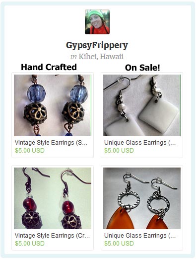 Gypsy Frippery Etsy Store - On sale now! Gypsy Frippery Etsy Store - On sale now!